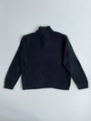 Chaps Quarter Zip Navy Sweater (Size XL)