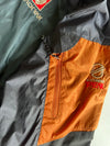 Black Yak Extreme Peak Colorblock Hooded Windbreaker Jacket (L)