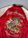 ZRARE] Nippon Blue Reversible Sukajan Jacket – "Jizo-Bosatsu" Folklore Fully  Embroidery (M)