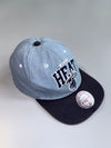Mitchell & Ness | Miami Heat NBA Snapback | Chambray/Navy | Adjustable