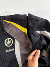 Vintage Yamaha Black Yellow Mesh Racing Jacket Padded (L)