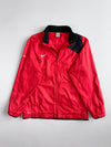 Nike Fit Storm Red Black Windbreaker Track Jacket (L)