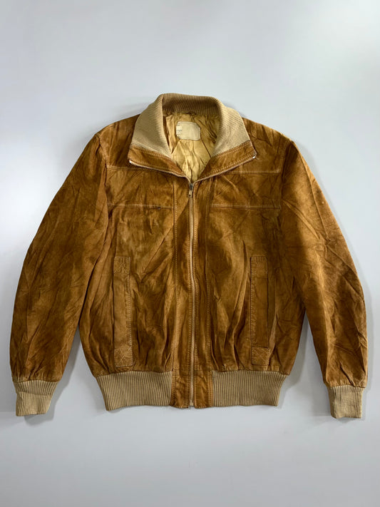 Super Premium Original Suede Leather Jacket (M)
