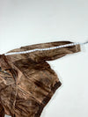 Vintage Brown Leather Jacket (2XL)