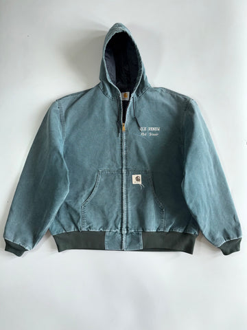 Vintage Carhartt Active Hooded Jacket Quilted Lined | Custom Embroidered
(XL/2XL)