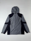 Fila Grey/Black Colorblock Hooded Windbreaker – Stylish Performance Line (L)