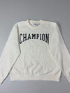 Champion | Cream Arch Logo Crewneck Sweatshirt (M)