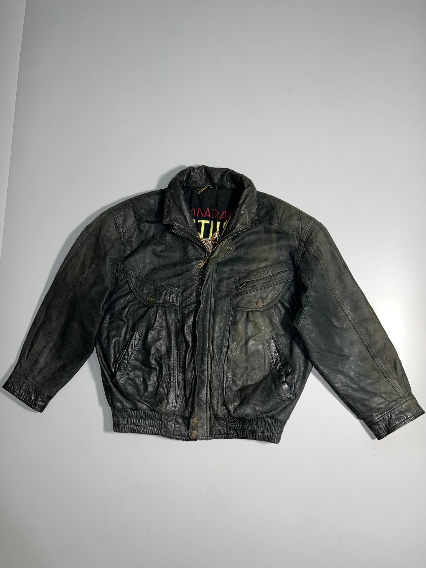 ZSuper Premium Original (RARE) Leather Jacket (L/XL)