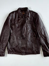 Vintage Brown Leather Jacket (S)