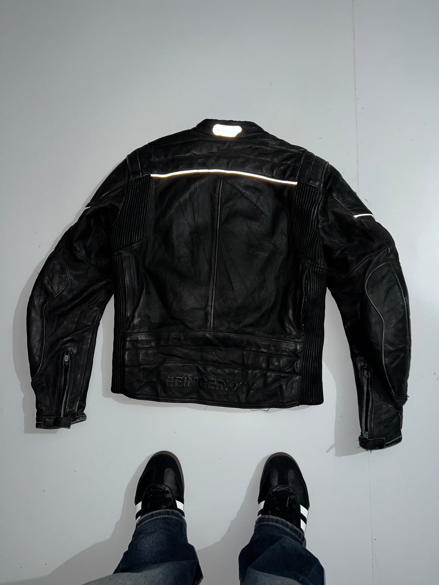 ZHein GERICKE (RARE) Original Leather Jacket (PADDED) (M)