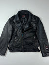 AC/DC Official “Rock or Bust” Genuine Leather Perfecto Biker Jacket (XL)