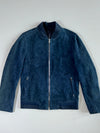 Vintage Premium Original Bomber Suede Leather Jacket (M)