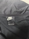 Nike Big Swoosh Black & White Woven Windbreaker Jacket (M/L)