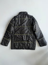 Adidas Puffer Jacket – Black w/ Yellow Fleece Lined Collar Detachable Arms(S)