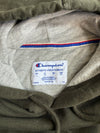 Champion Olive Green Tonal Logo Hoodie (XL)