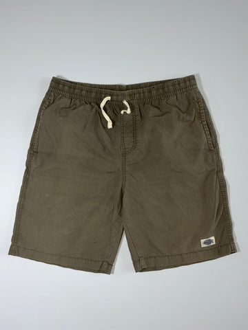 Dickies Olive Drawstring Shorts Elastic (W:32|L:19)