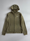 Nike | Olive Green Zip Hoodie (L)