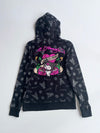 Ed Hardy x Kuromi Zip-Up Hoodie W/ Rhine stones Women's (S)