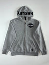 Harley-Davidson Bar & Shield Logo Full Zip Hoodie Grey Men’s (L)
