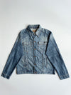 Bigstar Denim Culture Vintage Wash Trucker Jacket – Blue (XL)