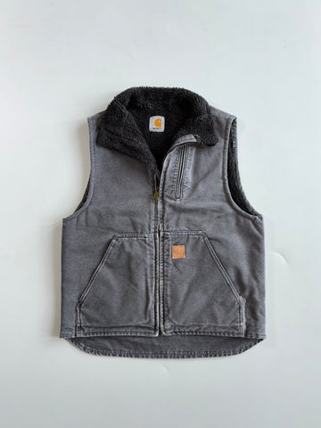 Carhartt Grey Duck Canvas Sherpa (S/M)