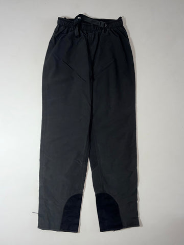 Vintage Lafuma Black Nylon Belted Outdoor Trousers (W:28) (L:42)