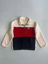 Fila Reg Fit Colourblock Sherpa Fleece Full-Zip Jacket (S)