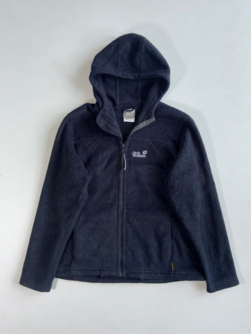 Jack Wolfskin Nanuk Fleece Zip Hoodie Black women’s (M)