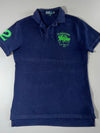 Polo Ralph Lauren Big Pony #2 Custom Fit Polo Shirt – Navy/Green (L)