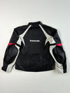 Kawasaki Black Textile Motorcycle Racing Jacket (XL)