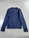 Abercrombie & Fitch | Waffle Knit Thermal | Navy (M)