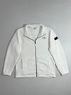The North Face Sherpa Collar Fleece Zip Jacket – White (L)