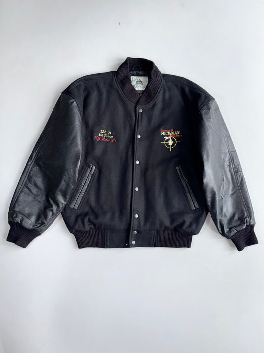 Burks Day Premium Original Veracity Jacket With Leather Sleeve (XL/2XL)