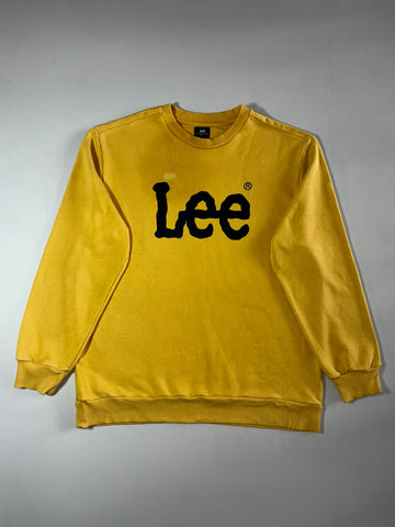 Lee Logo Sweatshirt  Mustard Yellow (M)