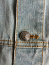 H.O.G. Taiwan Chapter Harley Owners Group Embroidered Denim Biker Vest  (XL)