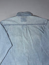 Levi’s Denim Button-Down Work Shirt – Light Wash Blue, (2XL/3XL)