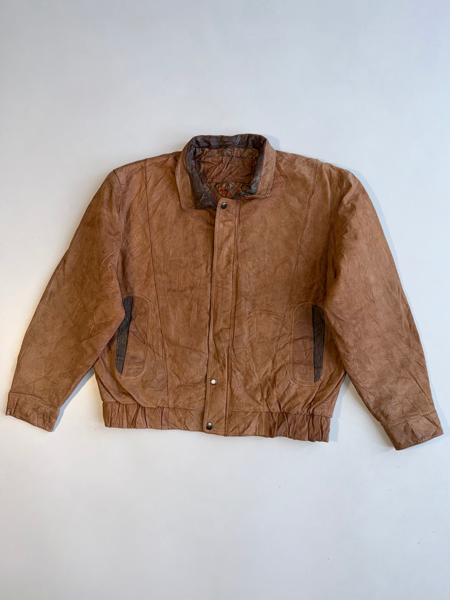 !           Super Premium Original Leather Jacket (L)