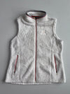 Black Yak Sherpa Fleece Vest in White Women’s (M)