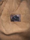 Old Mill Vintage Canvas Work Vest — Tan/Khaki Fleece Lined (XL)
