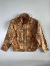 Vintage Premium Original Bomber Leather Jacket (2XL)