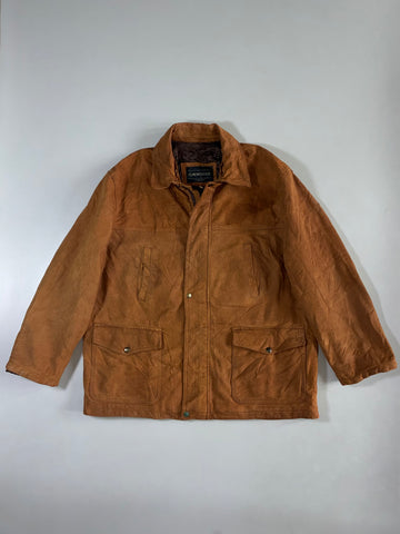 Quartadecade Italian Style Premium Original Leather Jacket (2Xl)