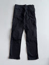 Black Aramid Lined Moto Riding Jeans Knee Padded (W:36) (L:45)