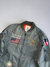 ZMilitary Inspired Flying Tigers MA-1 Flight Embroidered patches Jacket (S)
