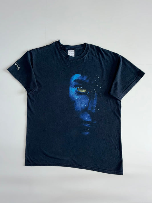 Vintage Avatar Movie Promo T-Shirt – Black Graphic Tee (L)