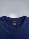 Polo Ralph Lauren Long Sleeve Crewneck Tee — Navy/Red Pony (XL)