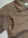 Goldfish Vintage Olive Full-Zip Track Jacket with "G" Patch (S)