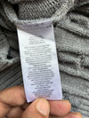 Polo Ralph Lauren Grey Cable Knit Crewneck Sweater (M)