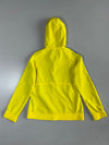 Adidas Yellow Striped Hooded Windbreaker (S)