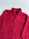 Jack Wolfskin Burgundy Full-Zip Fleece Jacket – Size (XL)