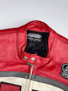 Vintage Segura X Kawasaki Original Pure Leather Racing Jacket - Made In France (M)